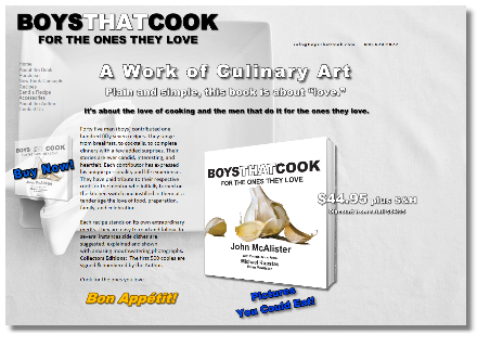 Boys That Cook cookbook